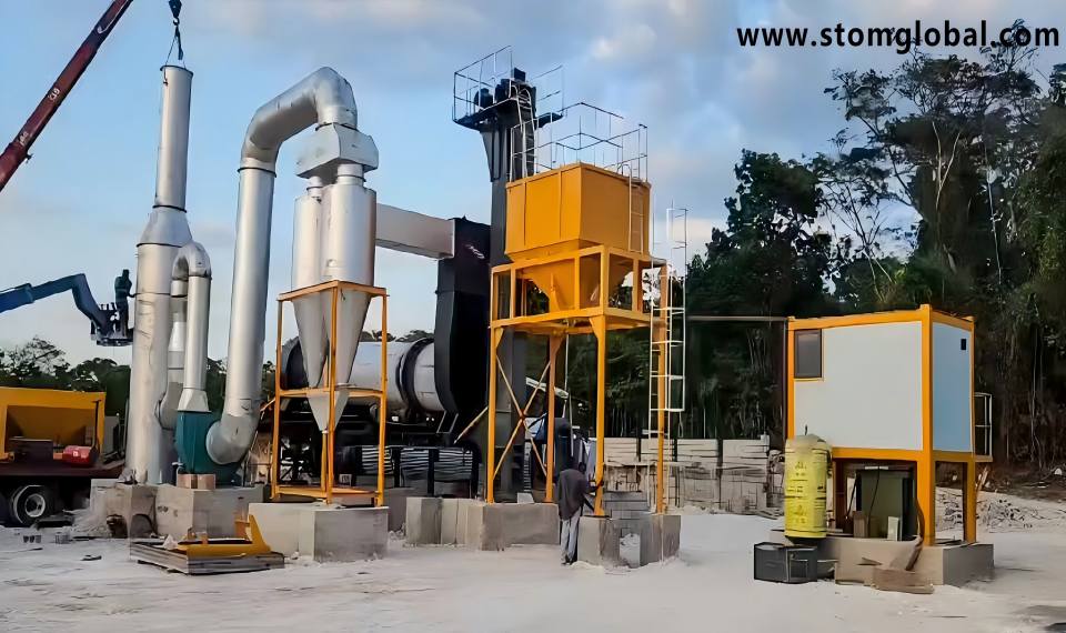 news12.2 continuous asphalt mixing plant