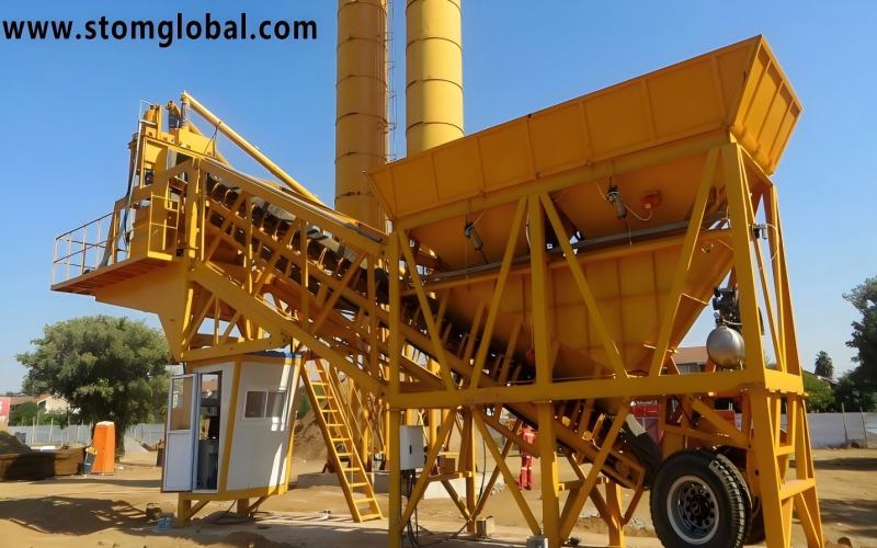 solutions23.2 mobile concrete mixing plant