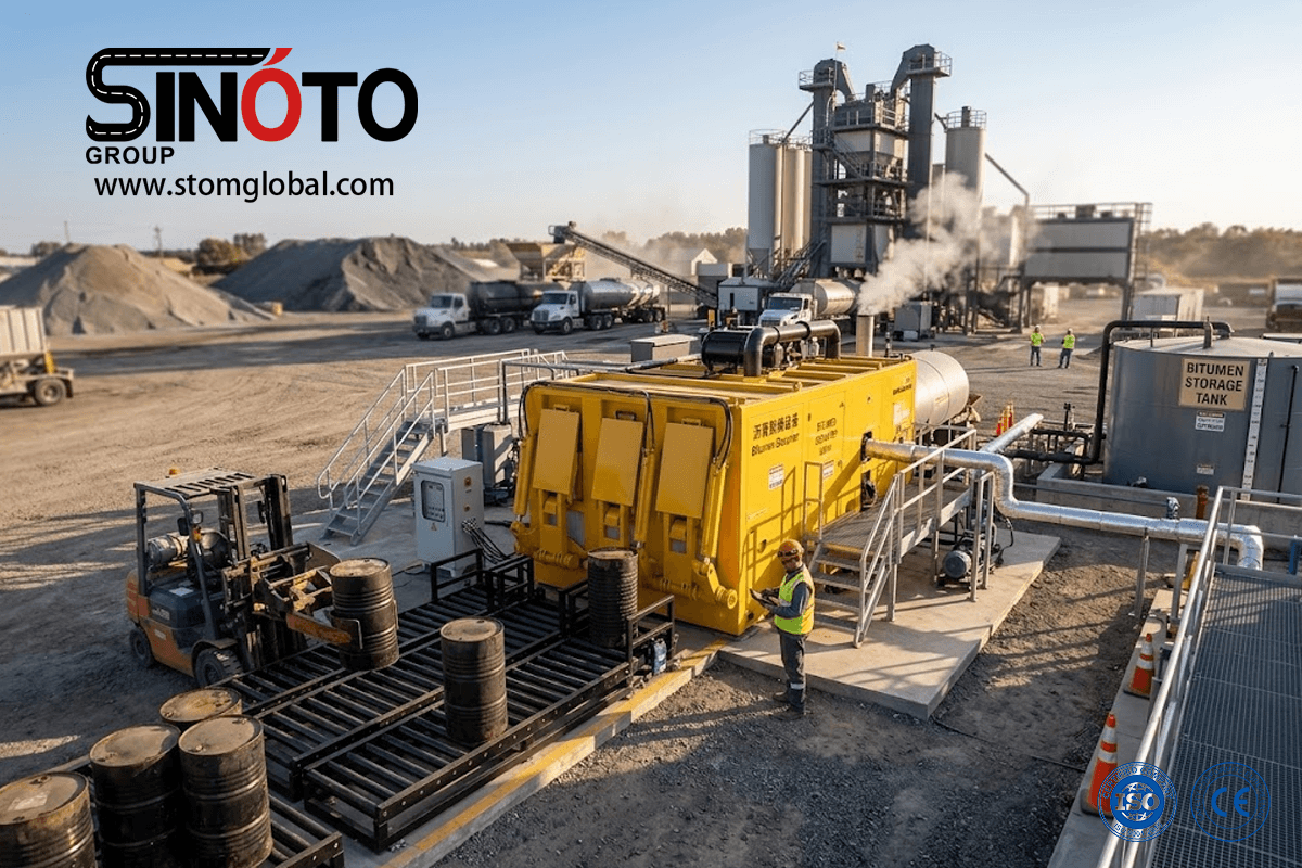 asphalt drum melter