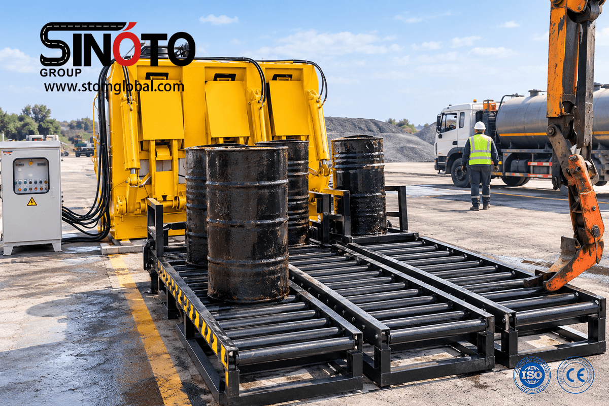 asphalt drum melter