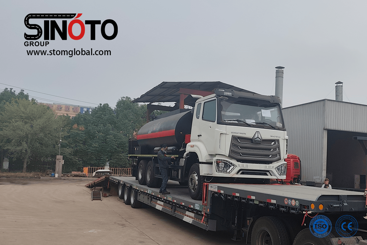 asphalt distributor truck price