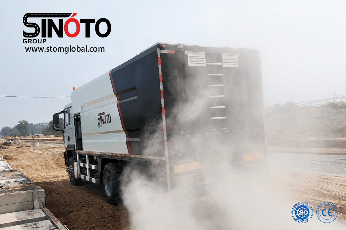 cement distributor truck