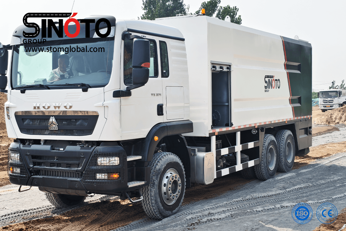 cement distributor truck