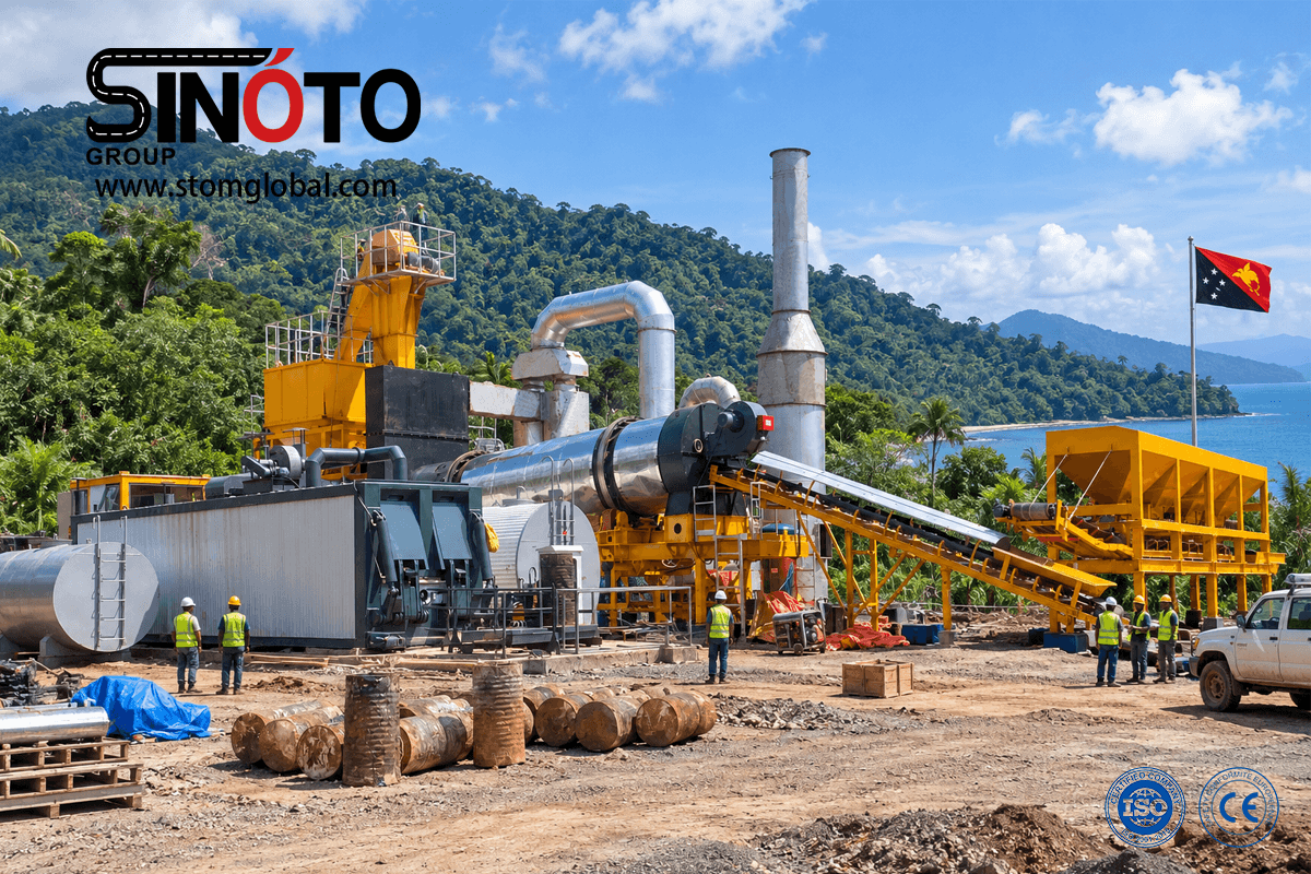 Continuous Asphalt Mixing Plant