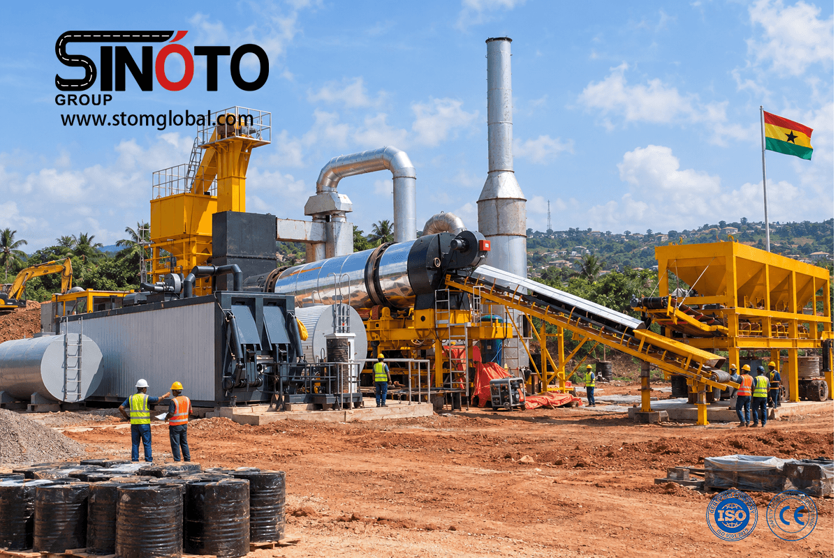Continuous Asphalt Mixing Plant
