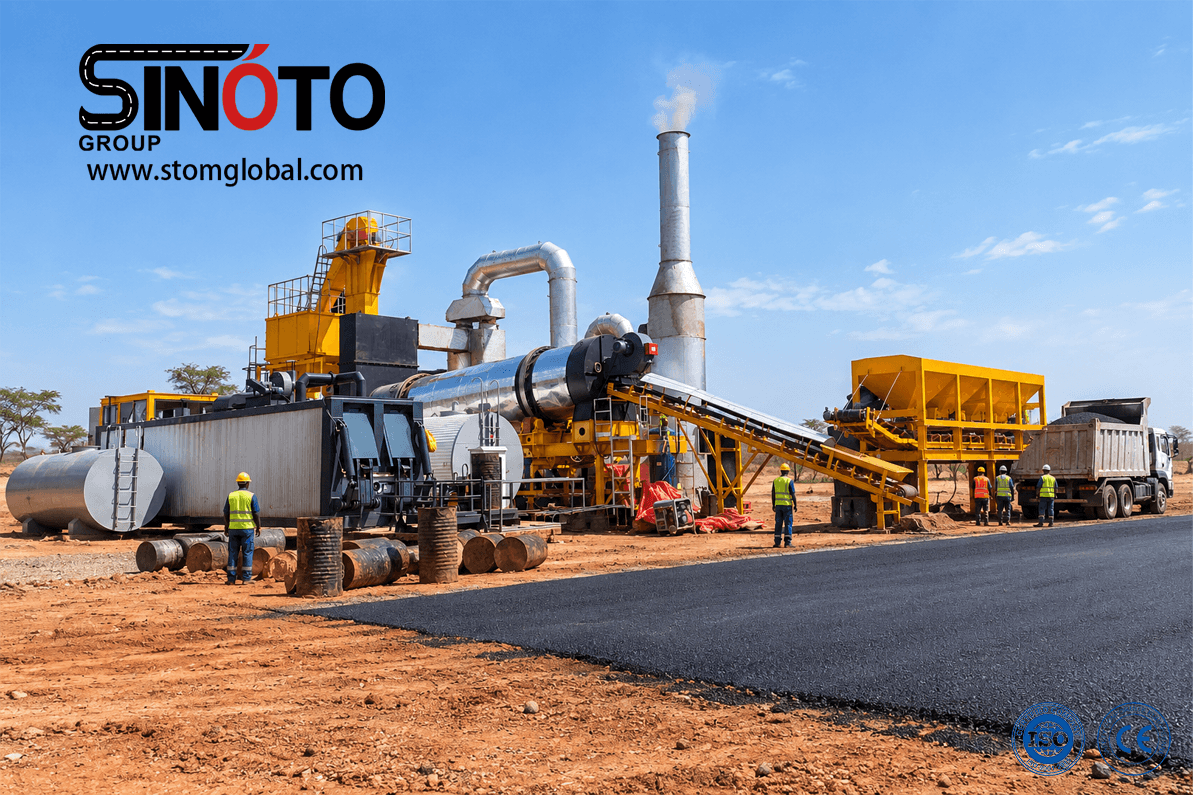 Continuous Asphalt Mixing Plant