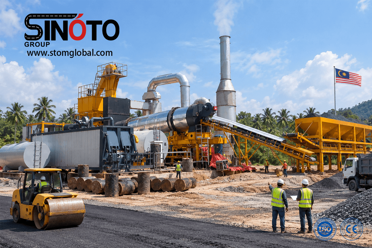 Continuous Asphalt Mixing Plant