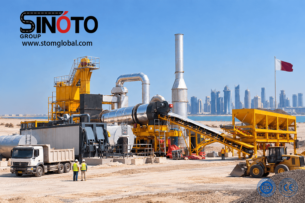 Continuous Asphalt Mixing Plant
