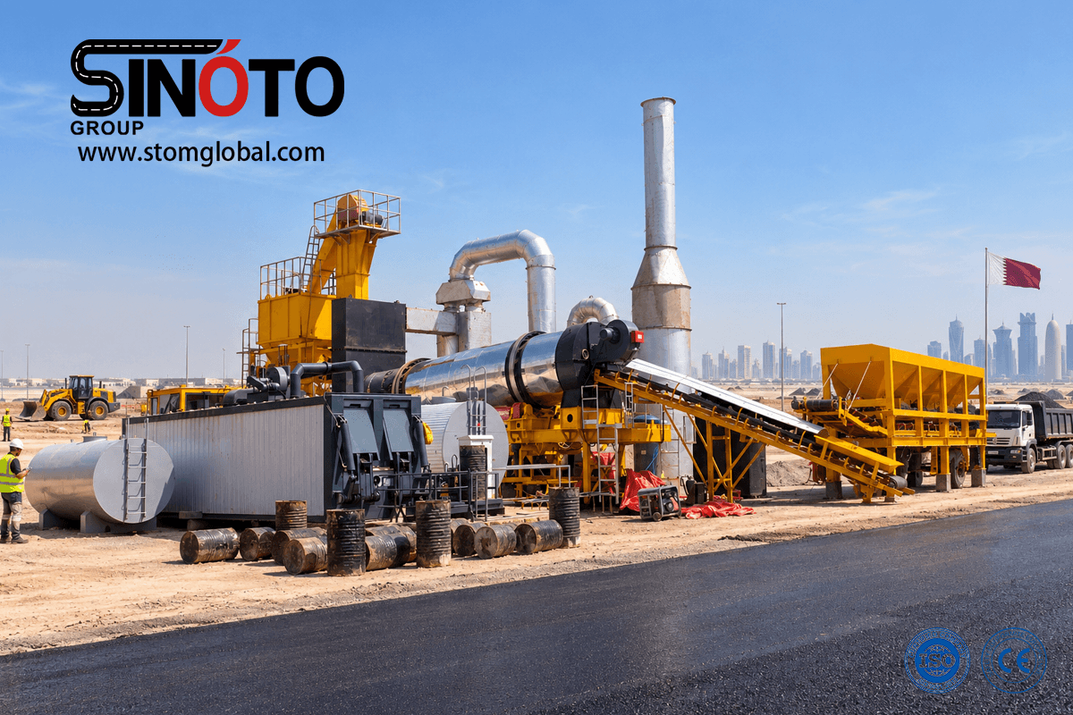 Continuous Asphalt Mixing Plant