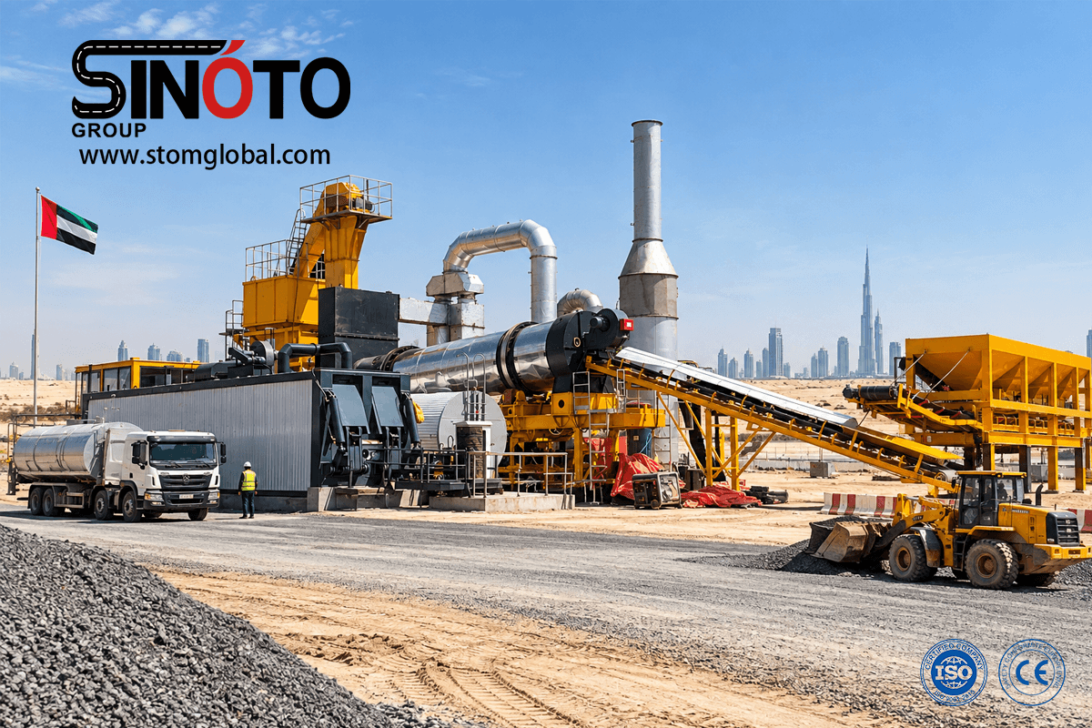 Continuous Asphalt Mixing Plant