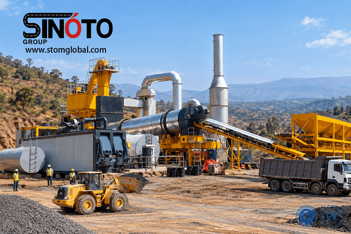 Continuous Asphalt Mixing Plant