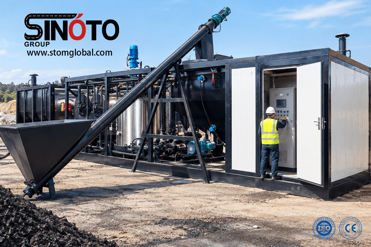 Crumb Rubber Modified Bitumen Plant