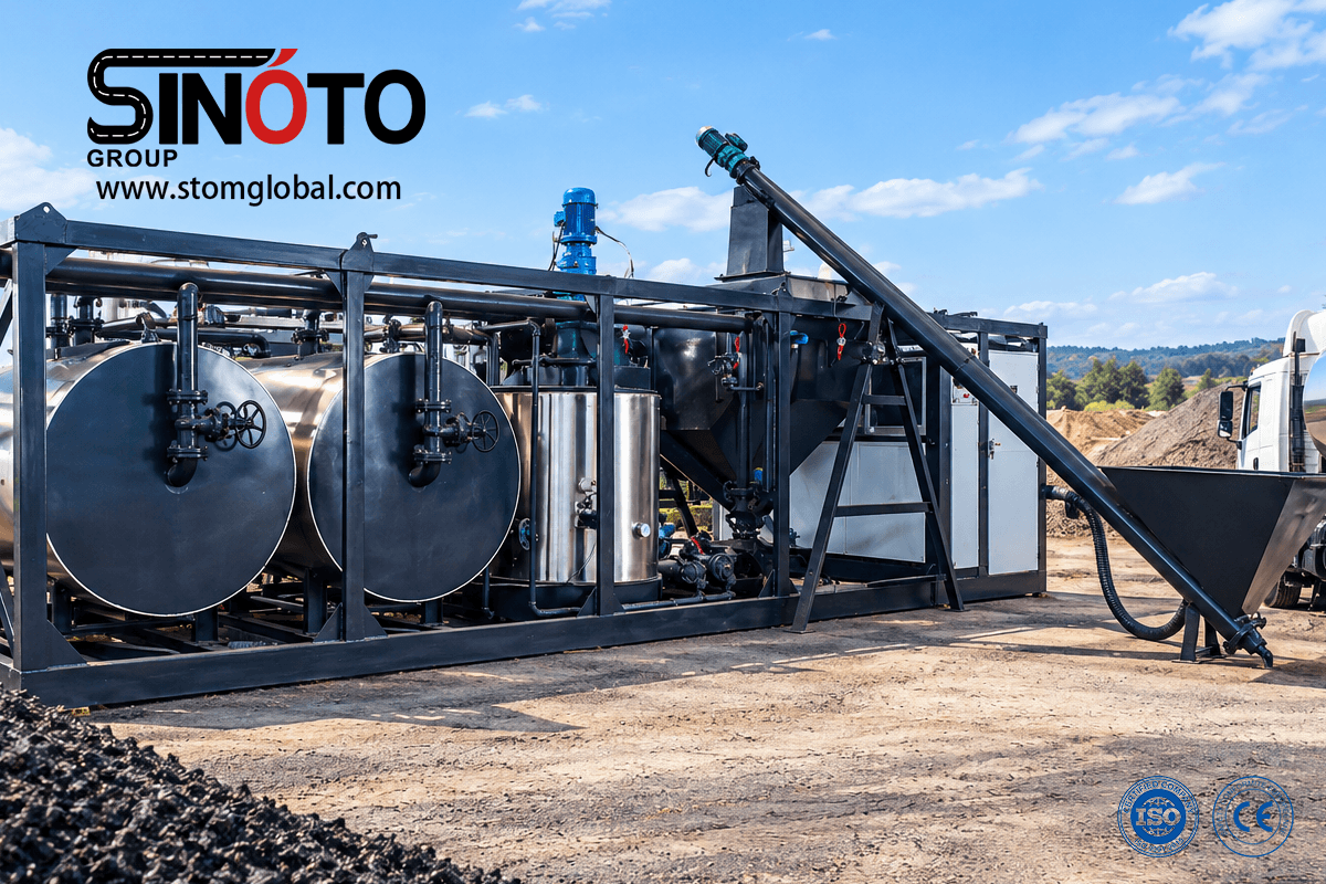 Crumb Rubber Modified Bitumen Plant