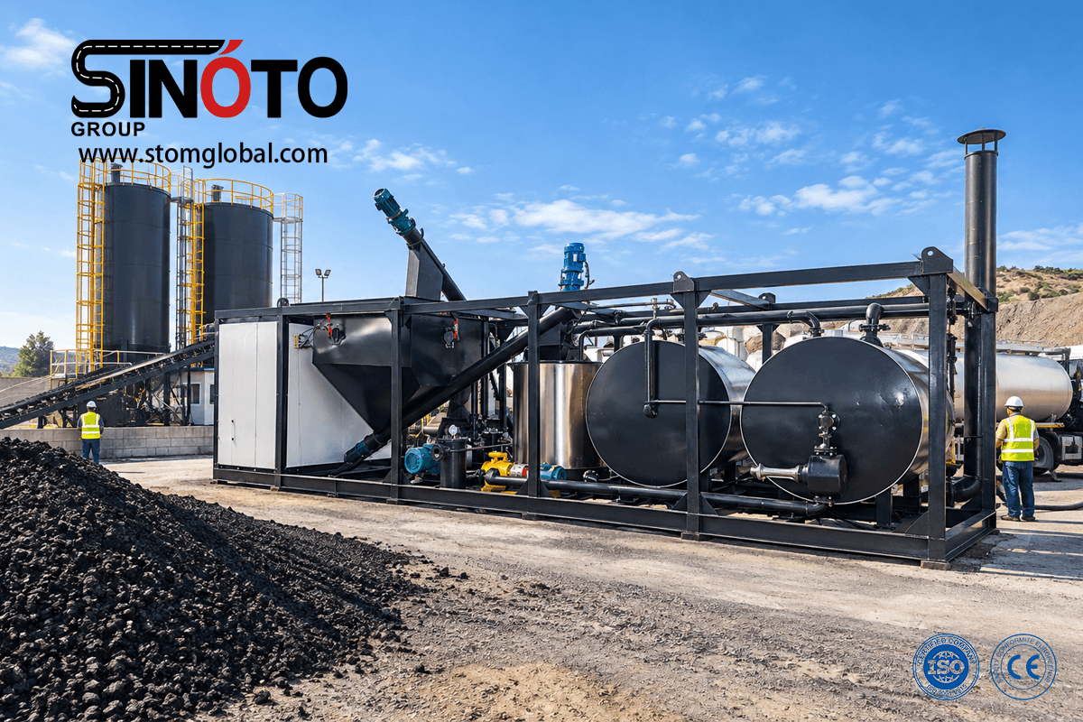 Crumb Rubber Modified Bitumen Plant