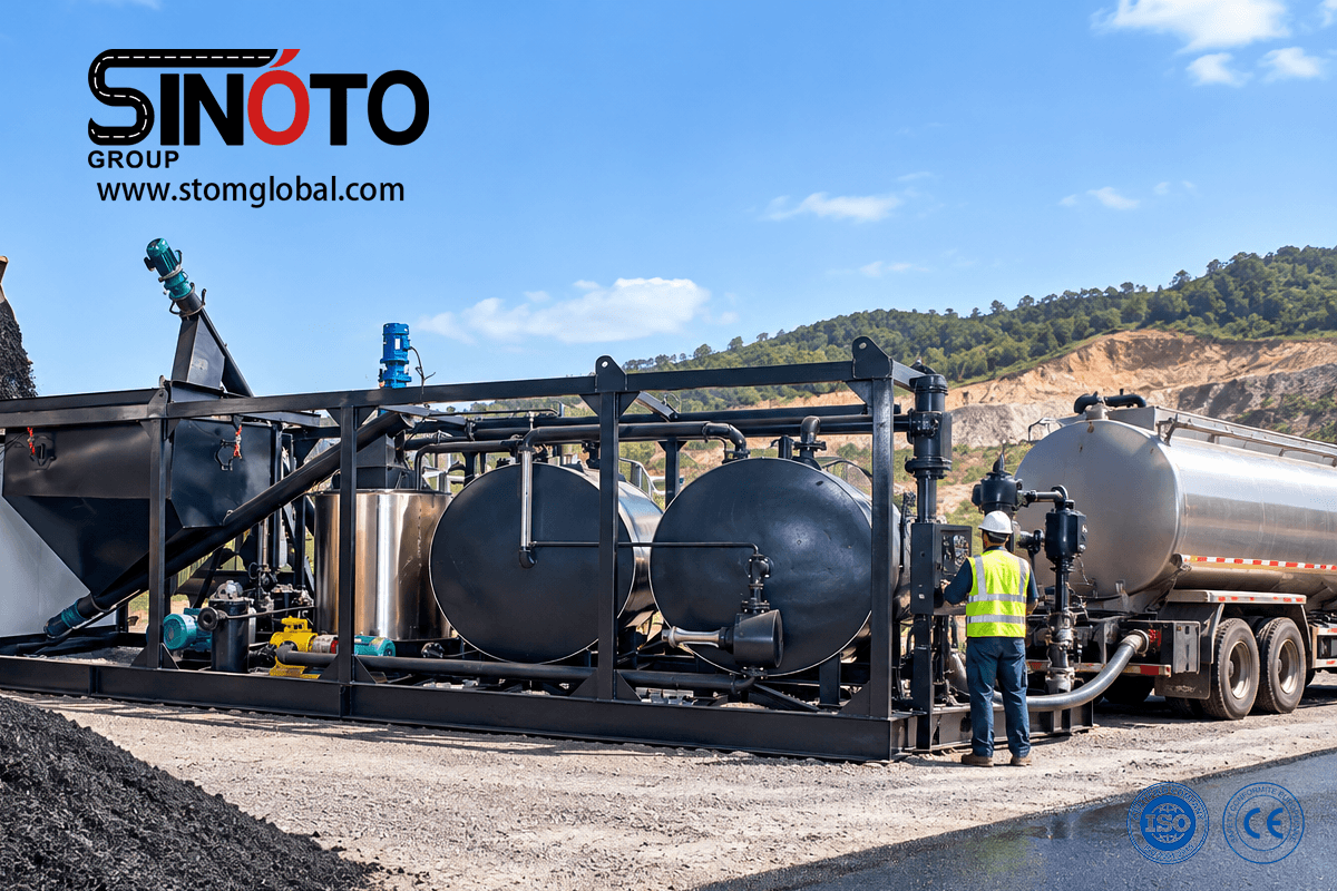 Crumb Rubber Modified Bitumen Plant