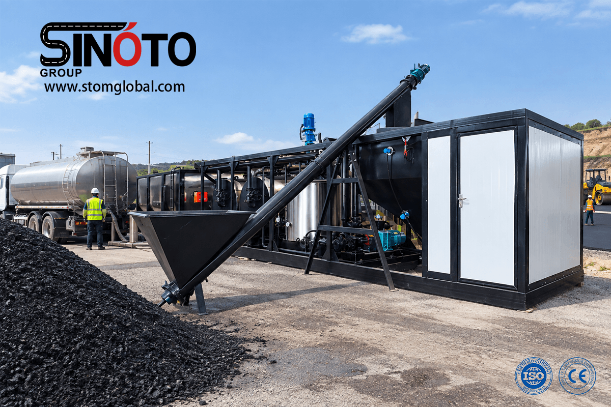 Crumb Rubber Modified Bitumen Plant