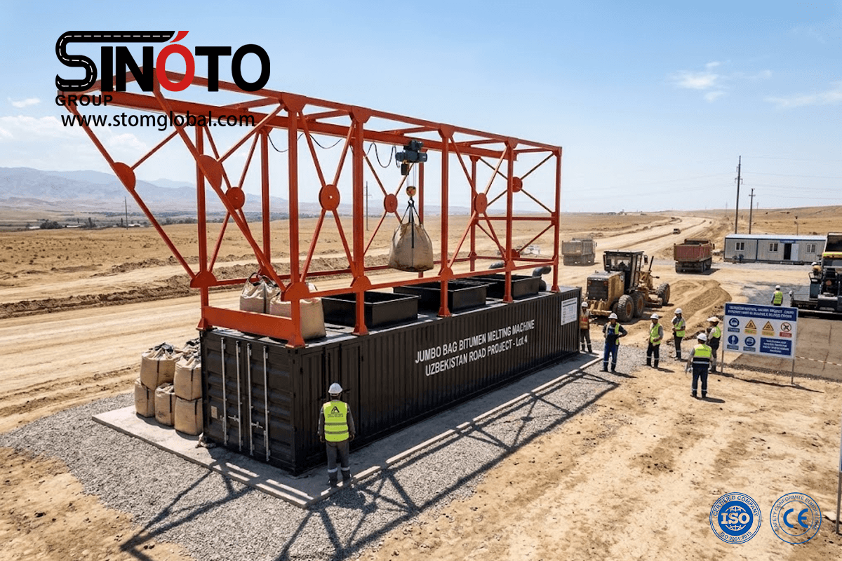 Jumbo Bag Bitumen Melting Machine