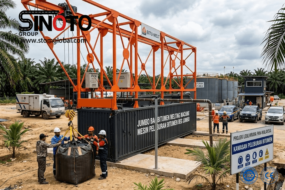Jumbo Bag Bitumen Melting Machine
