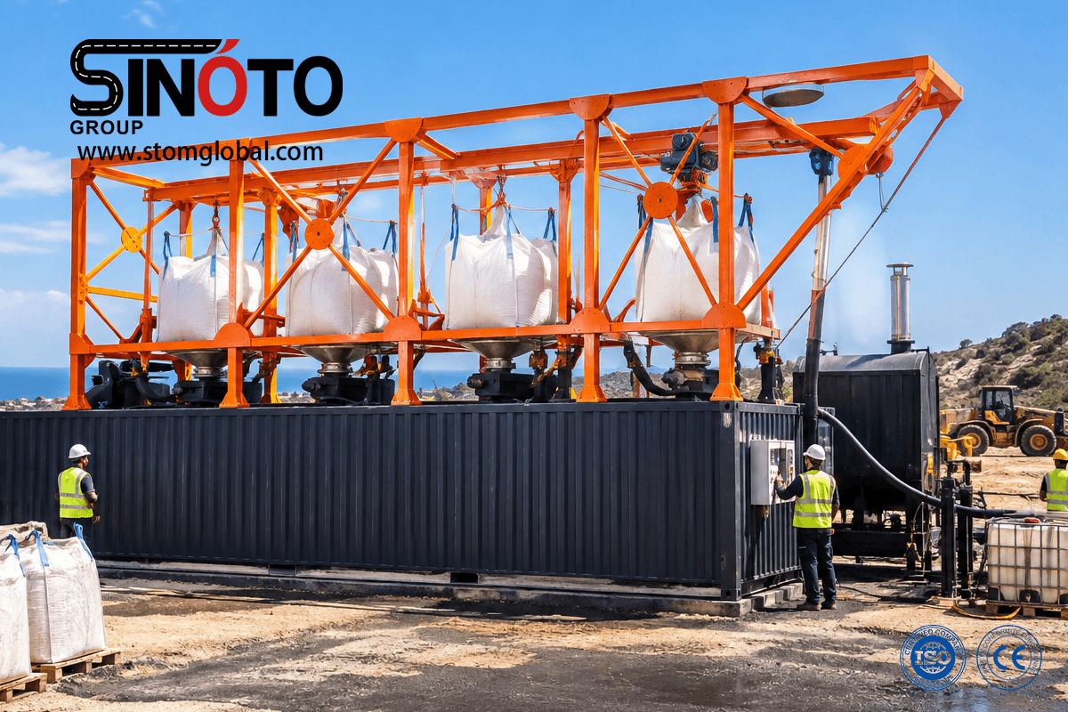 Jumbo Bag Bitumen Melting Machine
