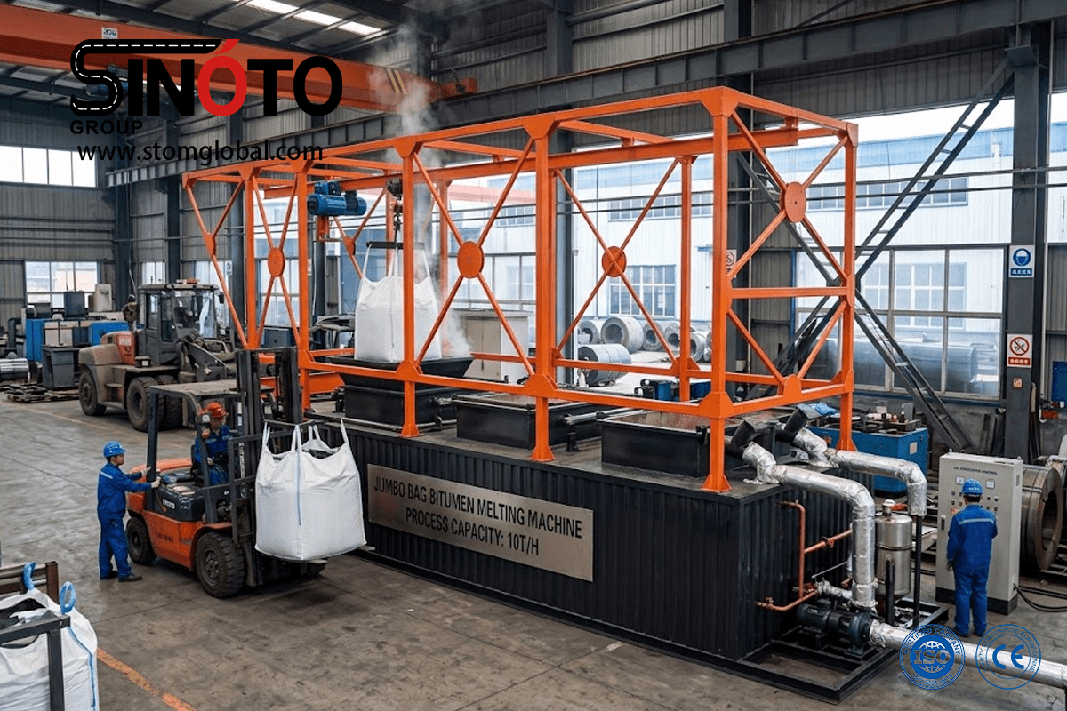 Jumbo Bag Bitumen Melting Machine