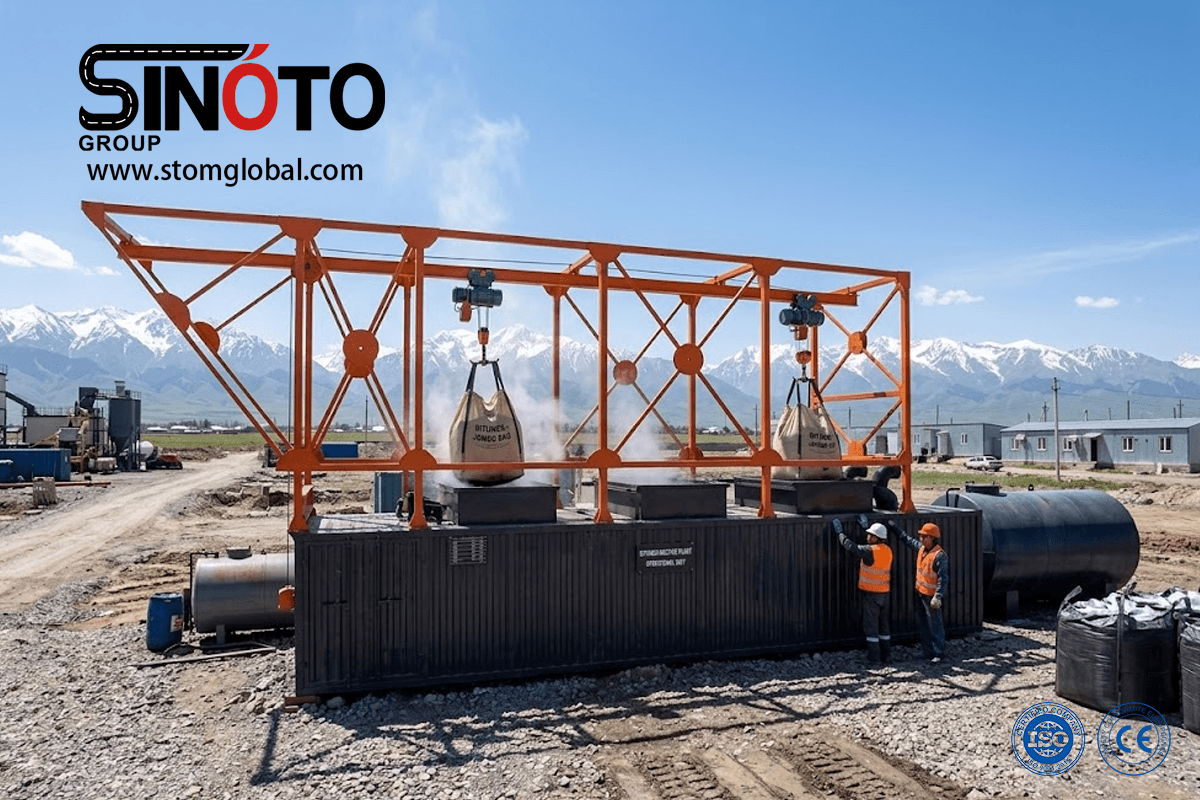 Jumbo Bag Bitumen Melting Machine