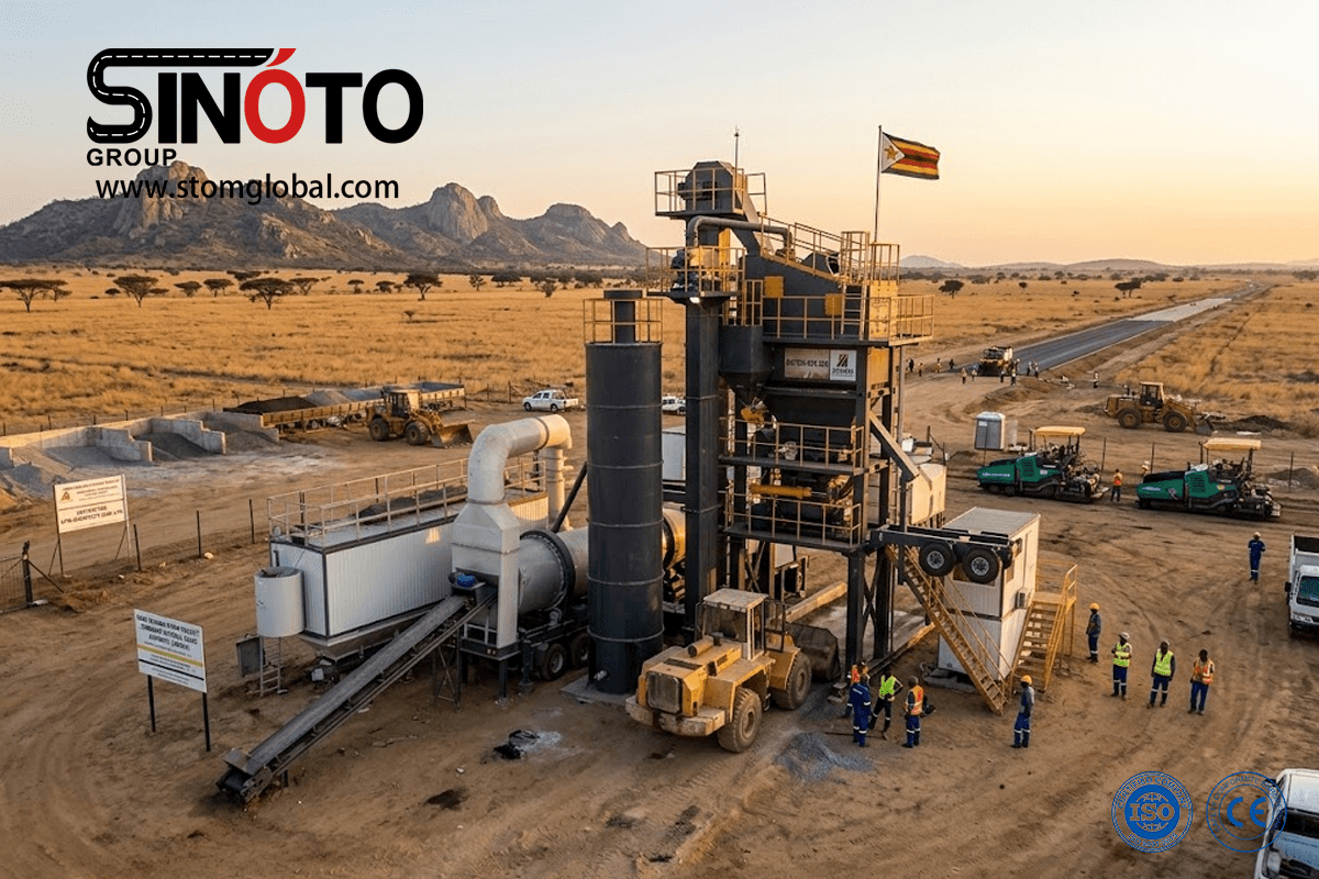 Mobile Asphalt Batching Plant