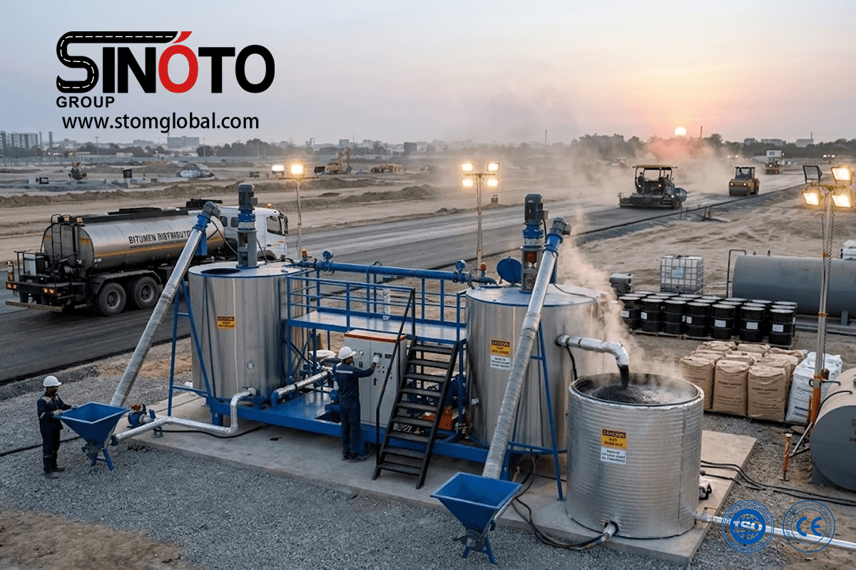 Polymer Modified Bitumen Plant