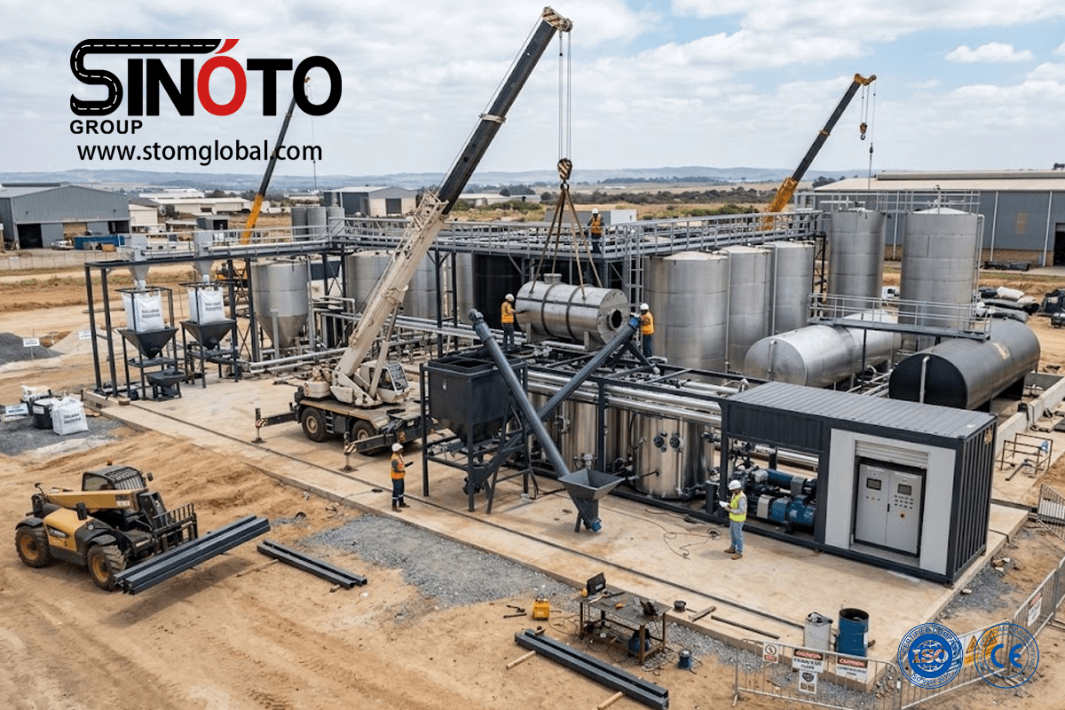Polymer Modified Bitumen Plant