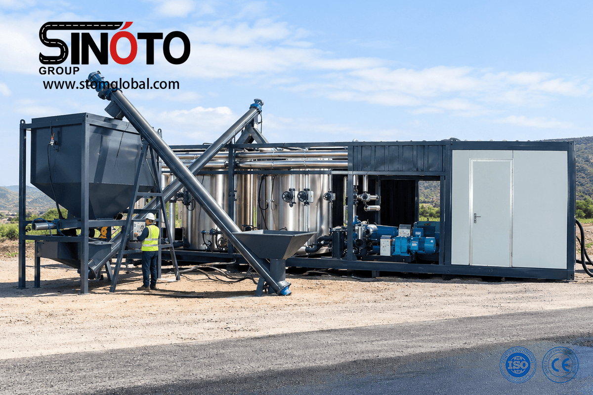 Polymer Modified Bitumen Plant