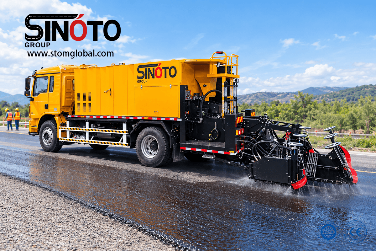 Slurry Sealing Paver