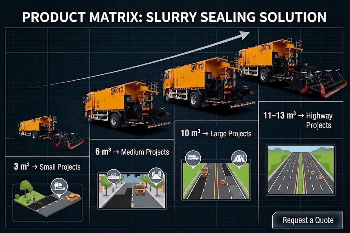 Slurry Sealing Paver