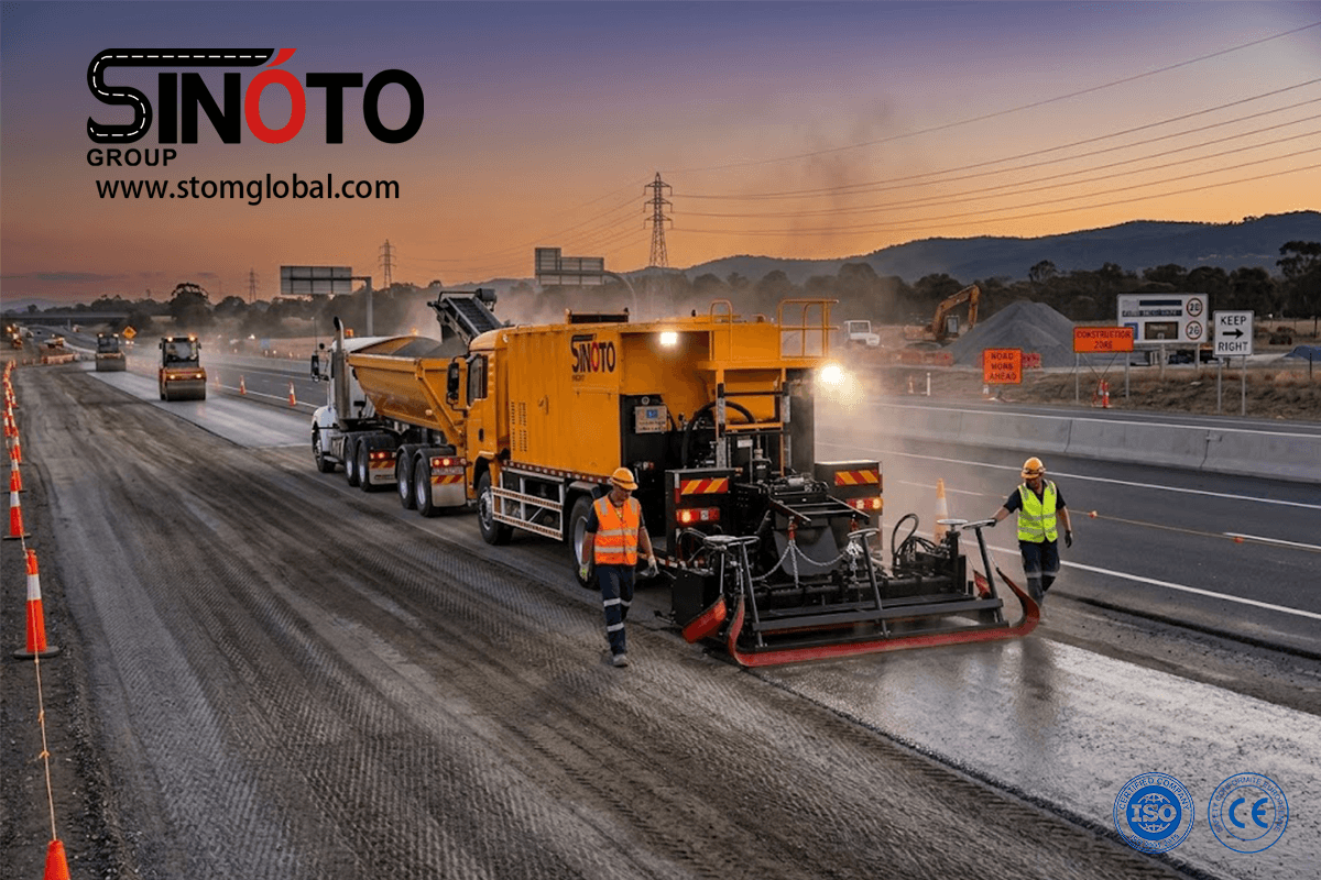 Slurry Sealing Paver
