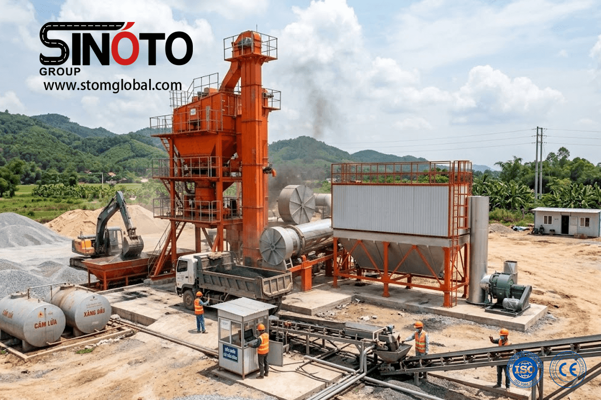 Stationary Asphalt Mixing Plant