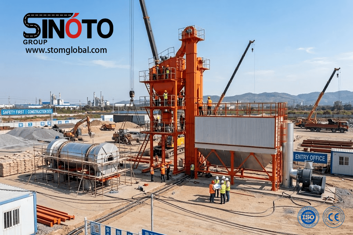 Stationary Asphalt Mixing Plant (2)