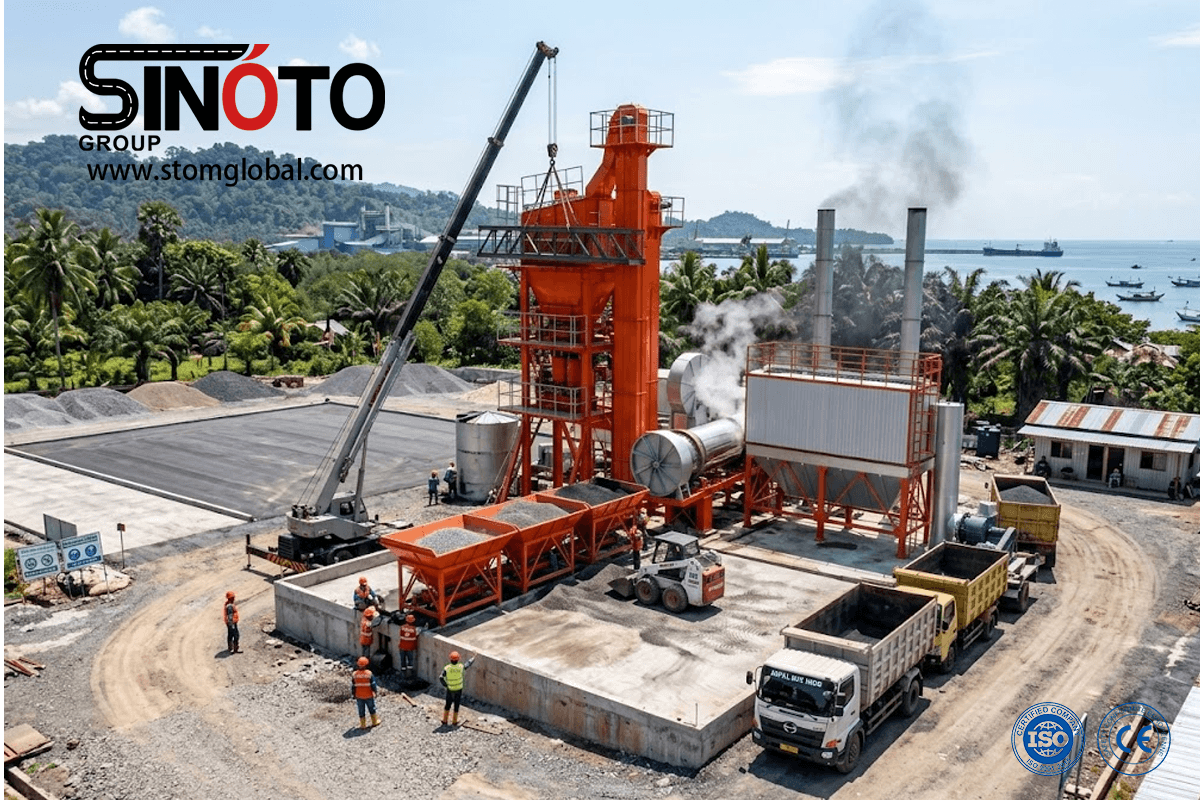 Stationary Asphalt Mixing Plant