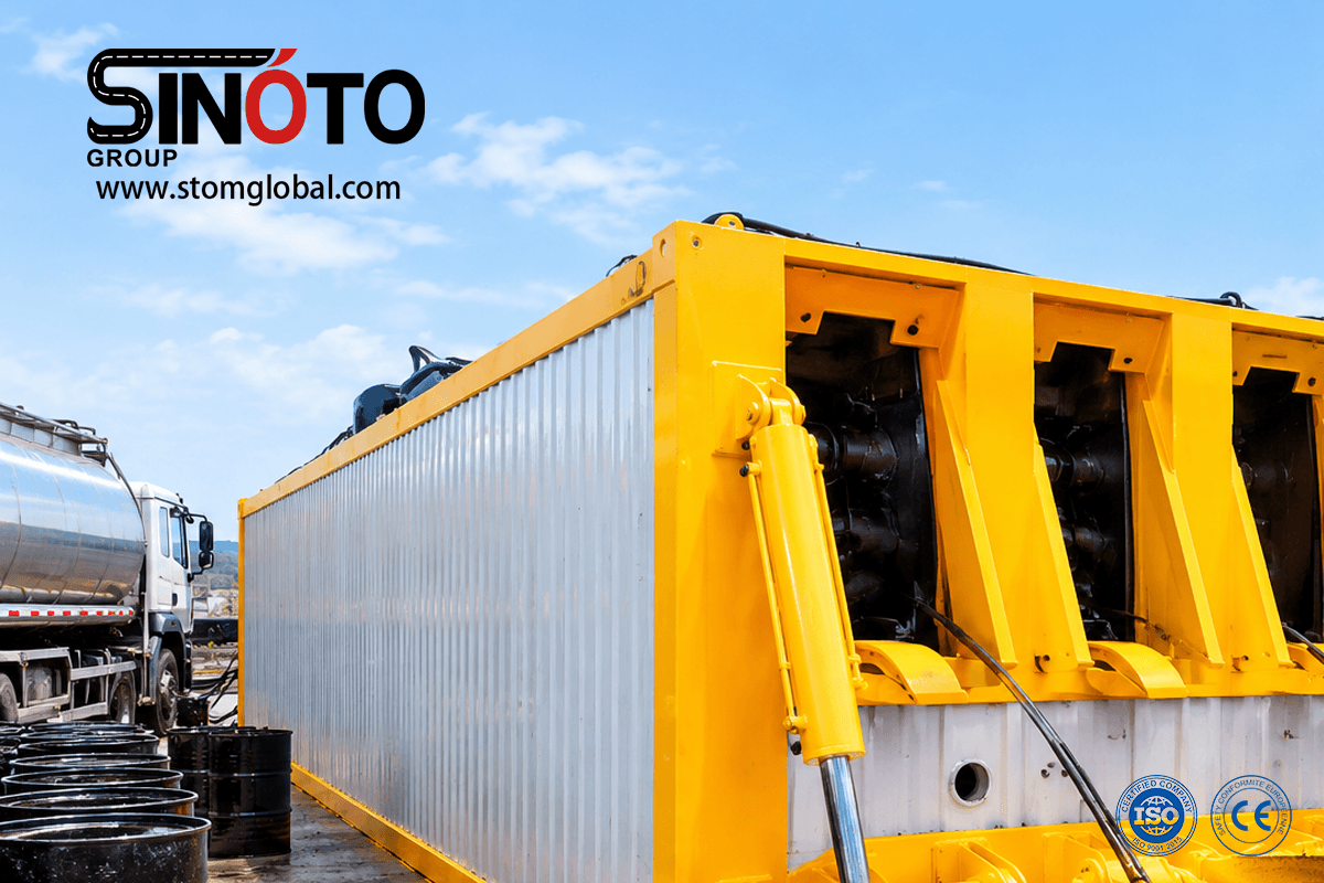 bitumen melting machine