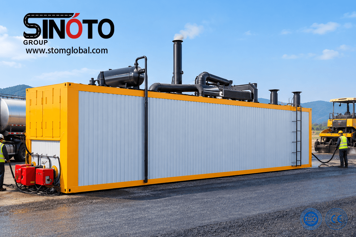 bitumen melting machine