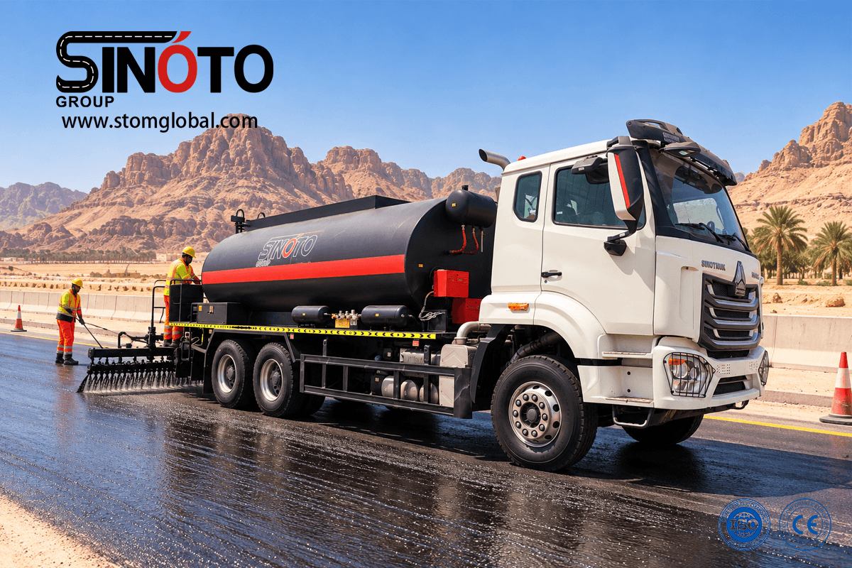 Bitumen Distributor truck